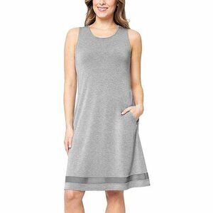 NEW Mondetta Performance Gear MPG Travel Dress Built in Bra Side Pockets